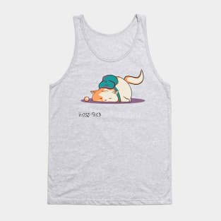 Lazy Cat (School Days) Tank Top